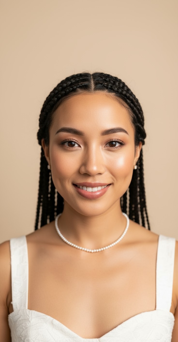 After Knotless Box Braids